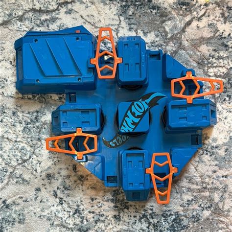Mattel Toys Hot Wheels Criss Cross Crash Motorized Booster Launcher Onlyruns Fine Poshmark