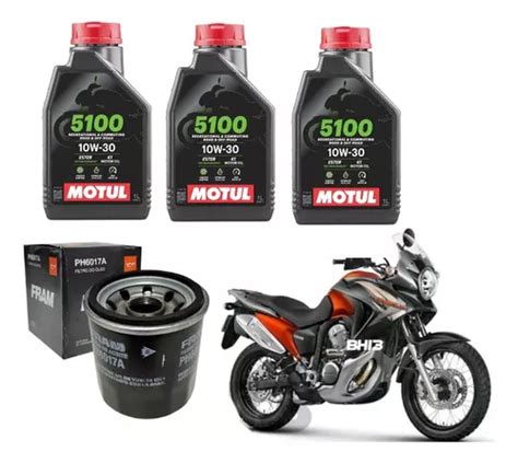 Motul 10w30 Kit Troca De Óleo Filtro Xl 700 Transalp Mw64