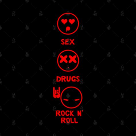 Sex Drugs Rock N Roll Rock N Roll Lover Mask Teepublic