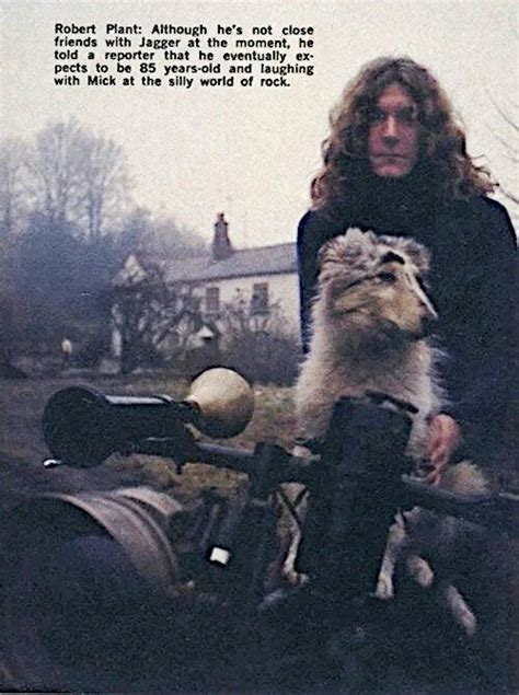 Led Zeppelin S Robert Plant At His Jennings Farm Home In