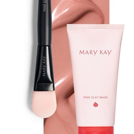 Kit M Scara De Argila Rosa Pincel Aplicador Mary Kay Shopee Brasil