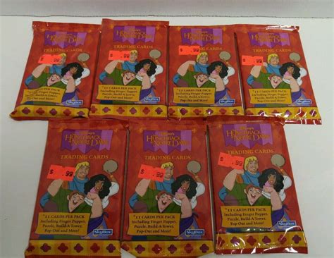 7 Packs Disney S Hunchback Of Notre Dame Skybox Skybox Trading Cards 1996