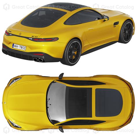 Car Mercedes Benz Amg Gt43 Coupe 2024 3d Model Greatcatalog 53083