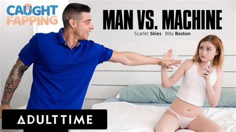 ADULT TIME I Bet You Can T Fuck Me Better Than My Vibrator With Scarlet Skies And Billy Boston