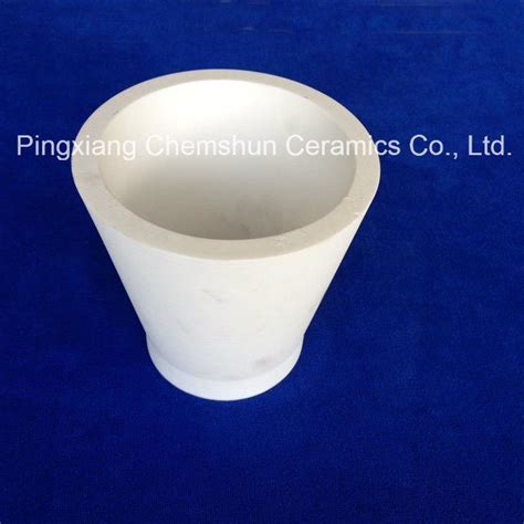 Chemshun Abrasion Resistant Alumina Ceramic Pipecone For Mining Cyclone