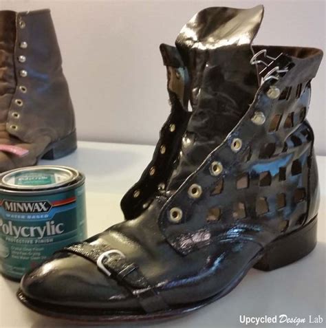 Upcycled Design Lab Blog Lace Up Roper Boot Refashion