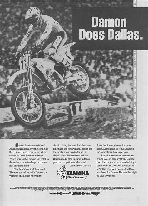 Where Are They Now Damon Bradshaw Racer X