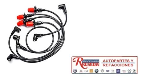 Jgo Cable Bujia Vw Caribe Atlantic Golf Jetta Cil