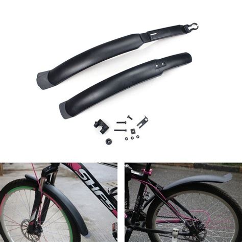 Cycle 26 Mudguards Front And Rear Mountain Bikebicycle Mud Guards Set