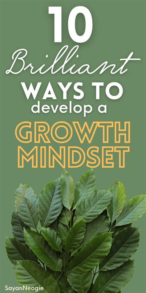 10 Practical Ways To Develop A Growth Mindset Artofit