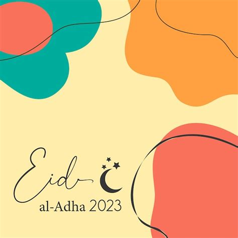 Premium Vector An Eid Al Adha Social Media Template