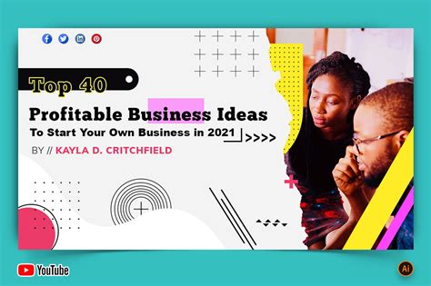 Business Youtube Thumbnails Template Graphic By 3djagan · Creative Fabrica