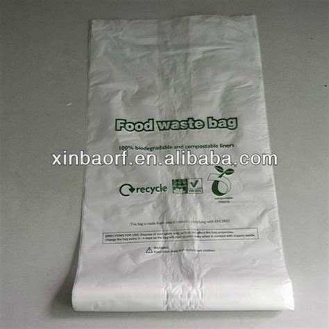 100 Biodegradable Corn Starch Bagschina Oem Price Supplier 21food