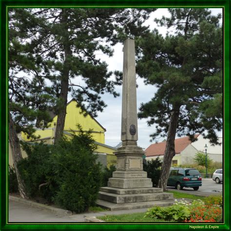 Obelisk in Aspern Napoléon Empire