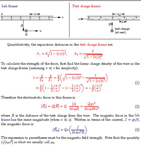 Magnetic Force Equation Derivation Tessshebaylo