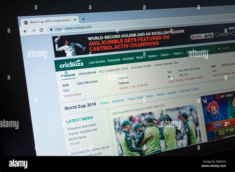Cricbuzz Hi Res Stock Photography And Images Alamy