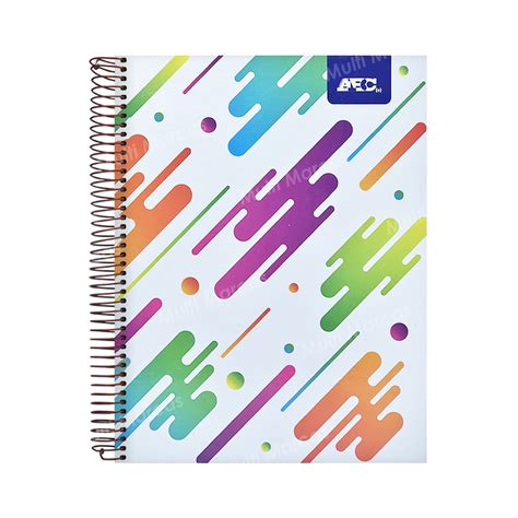 Cuaderno Espiral Met Lico Medio Oficio Lider Color Pleno Hojas