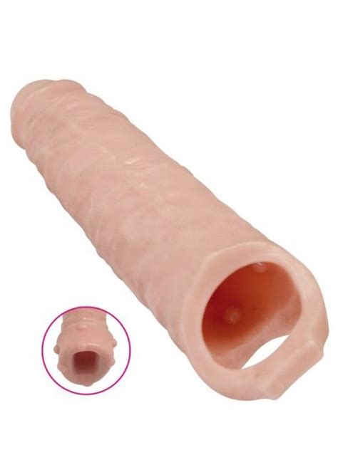 Duża długa nakładka na penisa sex przedłużka 28cm 13447324713