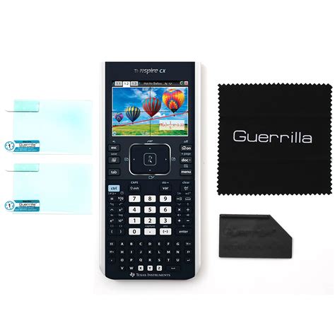 Guerrilla Military Grade Screen Protector 2 Pack For Ti Nspire Cx Cx