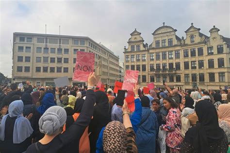 1500 People Protest In Brussels Against Wallonias Compulsory Sex Education