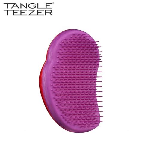 Buy Tangle Teezer Original Detangling Hairbrush Rubine Red And Purple