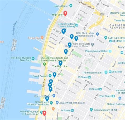 Where Are The High Line Entrances