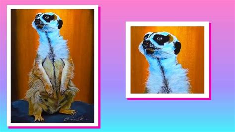 Using The Same Background For Different Acrylic Paintings Meerkat Youtube