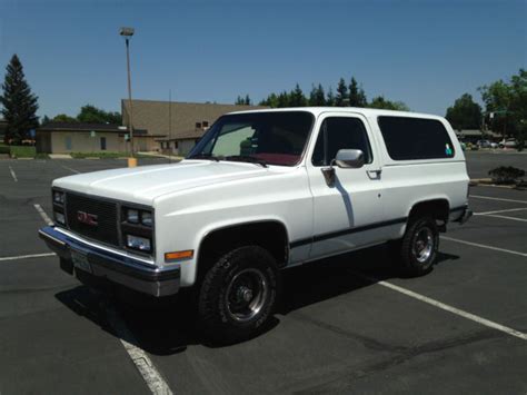 Gmc Jimmy Very Clean And Rust Free Low Miles Chevrolet Blazer