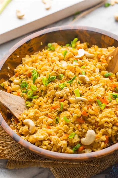 Cauliflower Egg Fried Rice A Saucy Kitchen