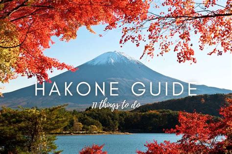 Things To Do In Hakone Hakone Guide Next Level Of Travel