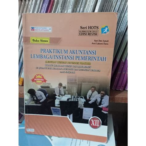 Jual Buku Bekas Praktikum Akuntansi Lembaga Instansi Pemerintah Untuk