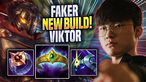 Faker Tries New Viktor Build T1 Faker Plays Viktor Mid Vs Yasuo