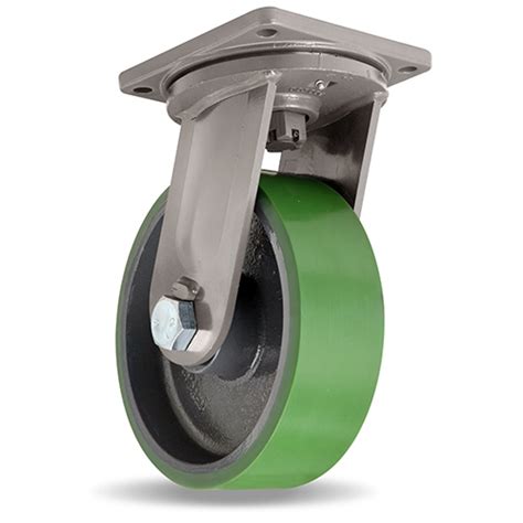 Hamilton Maxi Duty Swivel Caster With X Duralast Polyurethane