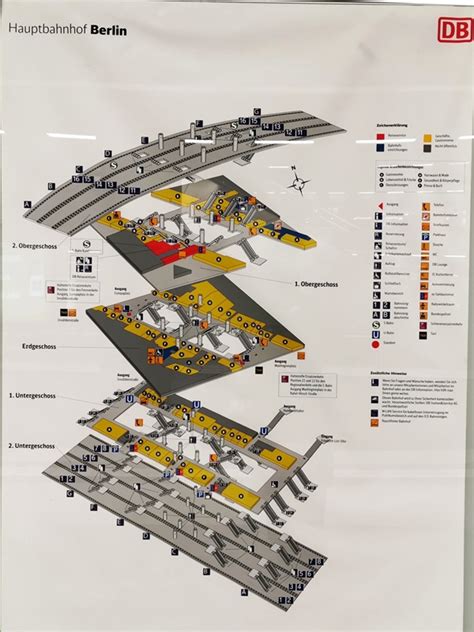 Berlin Hauptbahnhof Map