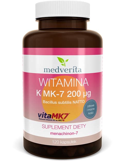 Witamina K Mk Vitamk Z Natto A Mcg Kaps