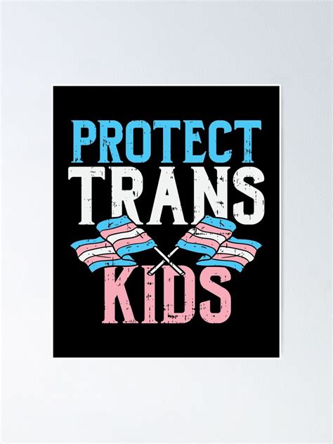P Ster Proteger El Orgullo Gay De Los Ni Os Trans De Casestees Redbubble