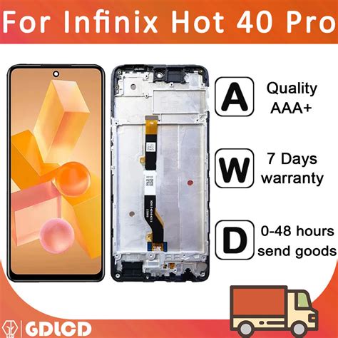 Dành Cho Infinix Hot Pro X LCD Có Khung Màn Hình Hiển Thị Bảng Số Hóa Cảm Ứng Shopee
