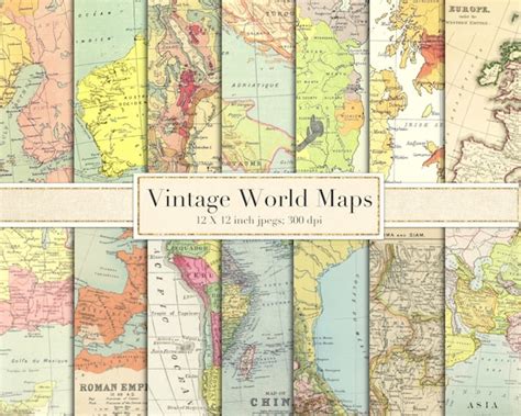 World Map Paper - World Maps