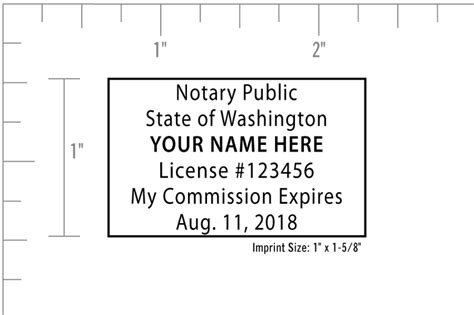 Washington Notary Supplies Package Notary Net