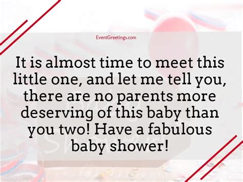 Cute Baby Shower Quotes And Messages