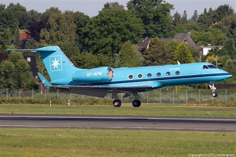 Maersk Air Gulfstream G IV X G450 OY APM Photo 249939 NetAirspace