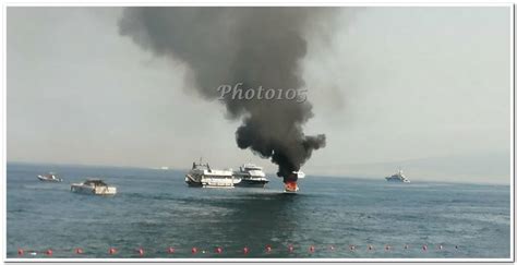 Incendio Motoscafo A Piano Di Sorrento Positanonews