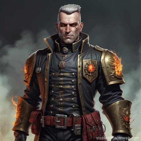 Warhammer K Rogue Trader Portrait Stable Diffusion Online