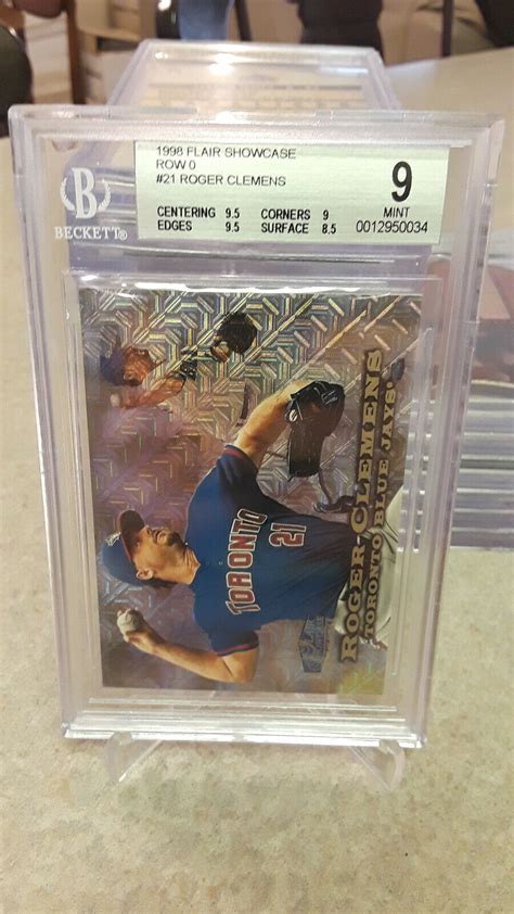 1998 Flair Showcase Row 1 21 Roger Clemens For Sale Online EBay