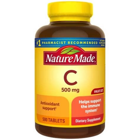 Nature Made® Vitamin C Tablets 500 Ct Kroger