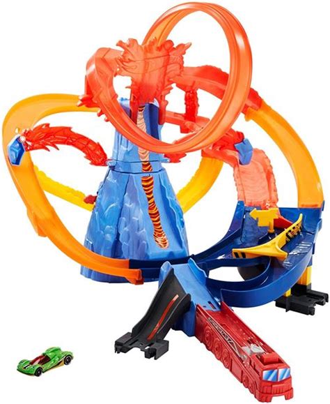 Circuit Voitures Hot Wheels Piste Volcan Circuit Voitures Achat