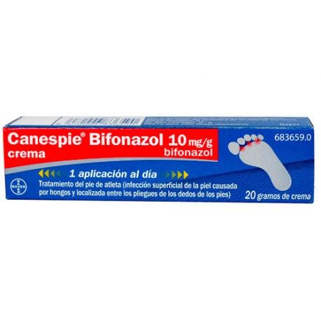 CANESPIE BIFONAZOL 10 MG G CREMA 1 TUBO 20 G Farmacia Del Pilar