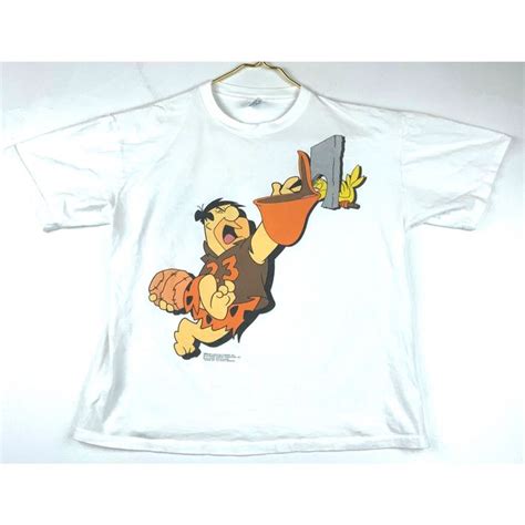 Vintage Vintage Fred Flintstone The Flintstones T Shirt Size Xl 1993