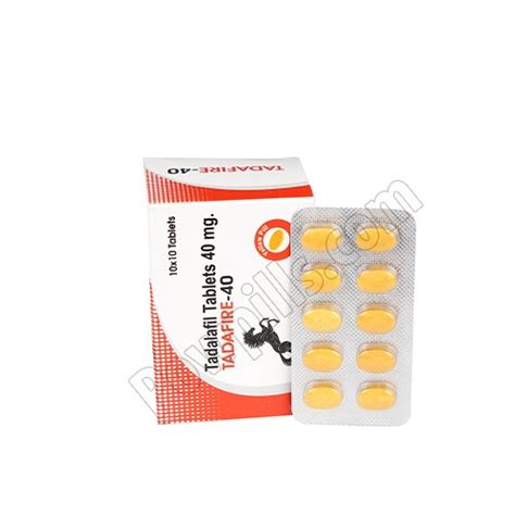 Tadafire 40 Mg Tadalafil Dosage Uses Fast Shipping