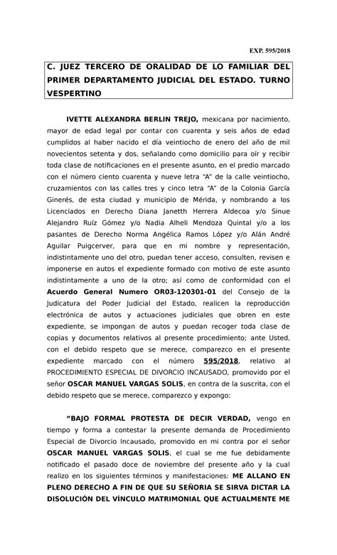 Ll En Qu Consiste Y Proceso De Divorcio Incausado